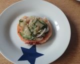 Foto del paso 9 de la receta: Milhojas de berenjena con verduras queso fresco, jamón y miel