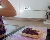 Foto del paso 3 de la receta Tarta de avena y queso batido%