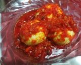 Foto langkah ke 2 dari resep Telur Balado extra bawang merah.