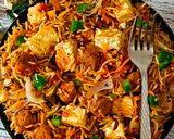 A picture of step 10 of Paneer Fried Rice.