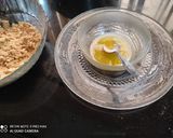 A picture of step 2 of Bournvita pudding.