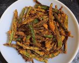 ক্রিস্পি ভেন্ডি (crispy bhendi recipe in Bengali) রেসিপির ধাপ 5 ছবি