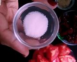 A picture of step 8 of Jain Pizza sauce.