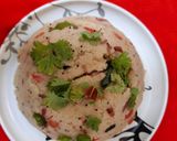 A picture of step 5 of Sooji Upma.