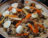 A picture of step 10 of Traditional Samarkand Polow.