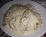 A picture of step 4 of Mashed potatoes and oven grilled chicken.