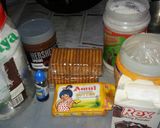 A picture of step 1 of Dora cake.