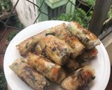 Hình bước làm 2 của món Nem phiên bản eatclean