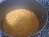 Tarta fría de turrón jijona