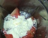 A picture of step 2 of Watermelon smoothie.