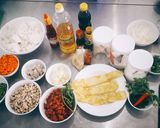 Hình bước làm 11 của món Fried rice of Yangzhou
