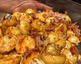 A picture of step 6 of Braai Top Potato Salad.