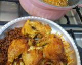 عکس مرحله 4 از دستور پلو مرغ عربی (مطبگ مرغ)🍗