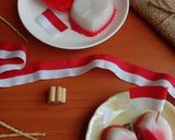 Foto langkah ke 6 dari resep Kue lapis merah putih.