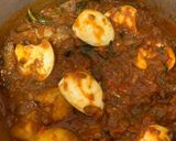 A picture of step 8 of Tin Fish Curry.