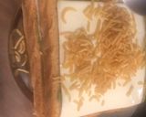 A picture of step 3 of 2 layer Sandwich.