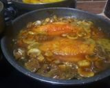 Foto del paso 2 de la receta: Filete de Pescado con Champiñones en salsa de Ciruelas
