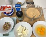 Foto del paso 1 de la receta: Tarta de Queso con cobertura de Chocolate Dubái!!