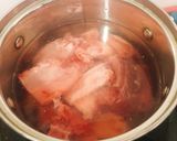 Hình bước làm 1 của món Hùng xíu sườn heo