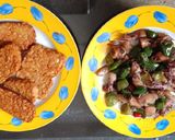 Foto langkah ke 6 dari resep Cumi asin cabe ijo.