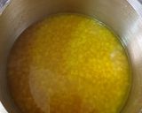 A picture of step 1 of Panch Phoron Piyaz Die Masoor Dal Bengali Style.