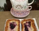 Foto langkah ke 5 dari resep Blueberry Cheese Cake Ketofy.