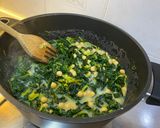 A picture of step 3 of Tuscan Kale, Chickpea, and Cannellini Bean Soup.