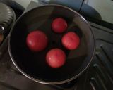 A picture of step 2 of Cabbage stuffed tomamo ki sabji.