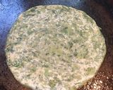 A picture of step 5 of Palak Paratha.