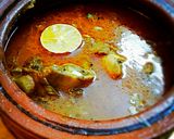 A picture of step 6 of Mutton Kunna with Naan Roti.