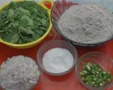 முருங்கை கீரை கேழ்வரகு அடை(murungaikeerai kelvaragu adai recipe in tamil) ரெசிபி ஸ்டேப் 1 புகைப்படம்