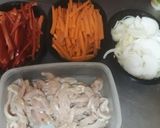 Foto del paso 1 de la receta: Tacos de verdura y pollo