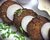 A picture of step 7 of Shami kabab.