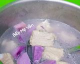 Hình bước làm 2 của món Canh sườn non nấu khoai mỡ
