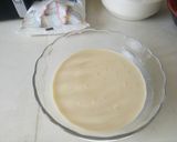 A picture of step 1 of Cinnamon rolls.
