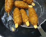 A picture of step 2 of Corn kabab.