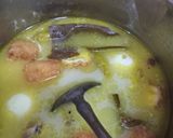 Foto langkah ke 4 dari resep Telur ayam tahu kuah santan.