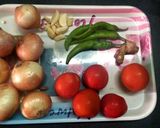 A picture of step 1 of Resturant style special punjabi mutton curry.