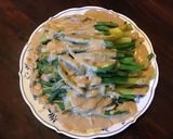 A picture of step 1 of California Farm Hazelnut-Coconut Sauce Gado-Gado.