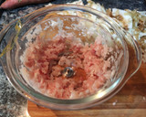 Foto del paso 2 de la receta: Berenjenas rellenas de pollo, zanahoria y boniato
