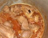 A picture of step 3 of Mutton Qorma.