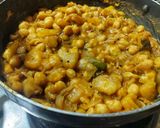 A picture of step 5 of Tapioca(Kappa) Puzhukku in Kerala Style.