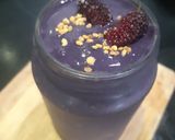 รูปขั้นตอนการทำที่ 2 ของ Mulberry Soy Bean-nana Smoothie 🥤 ลูกหม่อนน้ำว้าถั่วเหลืองปั่น