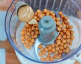 A picture of step 4 of Simple Houmous (Hummus).