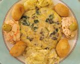 Foto del paso 5 de la receta: Tortilla de Mongetes y espinacas a la catalana