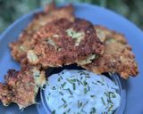 Cukkini tócsni recept fázis 6 fotója