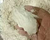 A picture of step 1 of Jowar Flour Sindhi Sweet Lola.