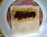Foto langkah ke 6 dari resep Roti Panggang Isi Pisang Cokelat.