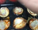 Foto del paso 6 de la receta: Mini pizzas de berenjena y lomo de cerdo