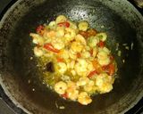Foto langkah ke 2 dari resep Oseng pare udang.